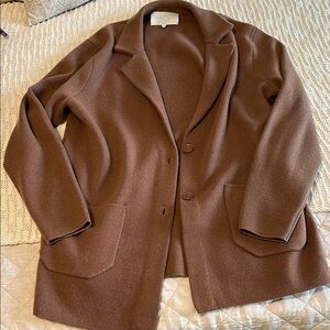 Brown Cashmere Blazer/Jacket